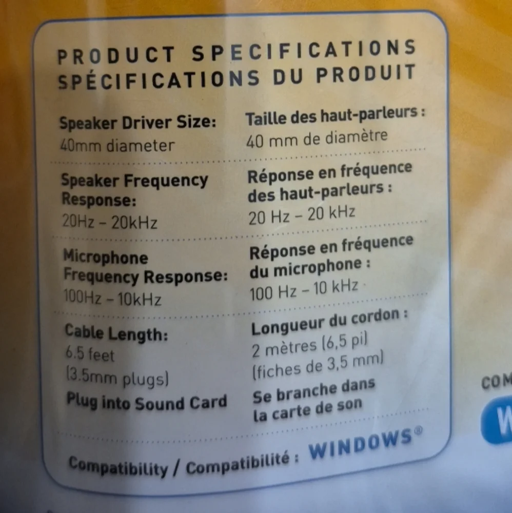 Plantronics Sound Innovation Black Computer Headset New In Package - Picture 9 of 12